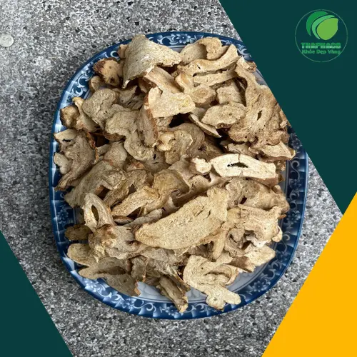 Mẫu bạch truật khô THAPHACO đã qua sơ chế