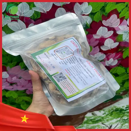 Sản phẩm bạch truật sấy khô của THAPHACO được đóng gói cẩn thận