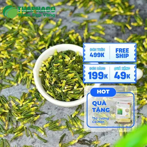 Tim sen khô chất lượng cao từ Trà Hoa Sấy Khô THAPHACO