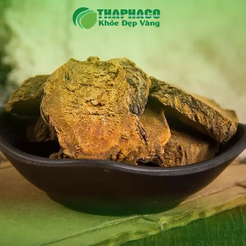 Đại Hoàng khô đã sơ chế