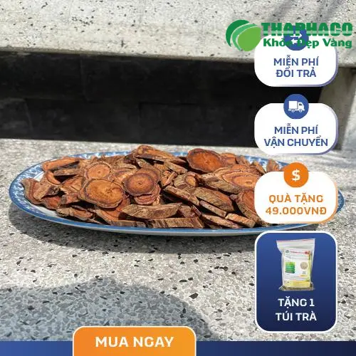 Kê Huyết Đằng đã thái lát và phơi khô