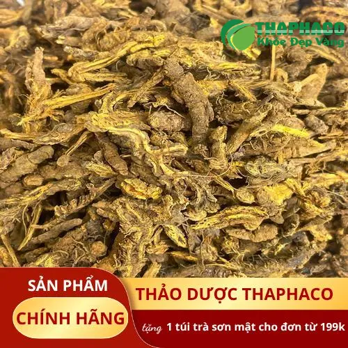 Quy trình sấy khô Hoàng Liên THAPHACO hiện đại