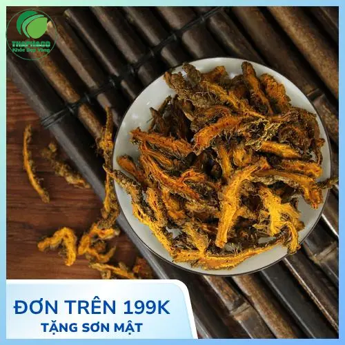 Hoàng Liên sau khi sơ chế, sẵn sàng để sử dụng hoặc bảo quản