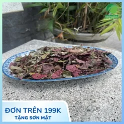 Lá đơn đỏ sấy khô: Giải pháp tự nhiên cho sức khỏe làn da