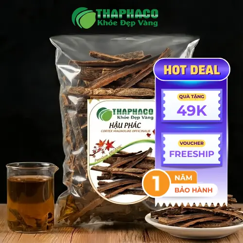 Hậu phác khô nguyên liệu chất lượng tại Trà Hoa Sấy Khô THAPHACO