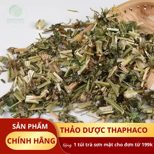 Một ly trà ích mẫu đã pha đúng cách với màu sắc và hương thơm hấp dẫn