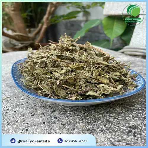 Sản phẩm lá bạc hà khô THAPHACO đóng gói tiện lợi, bảo quản tối ưu