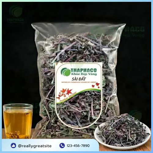 Sài Đất khô của THAPHACO được kiểm định chất lượng nghiêm ngặt