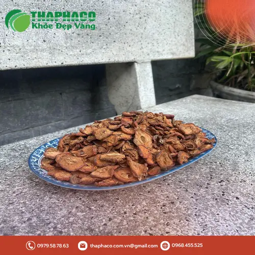 Hình ảnh táo mèo khô chất lượng cao, giúp tăng cường cơ tim