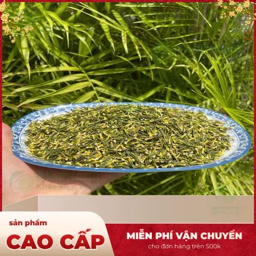 Cách pha trà tim sen sấy khô đúng chuẩn