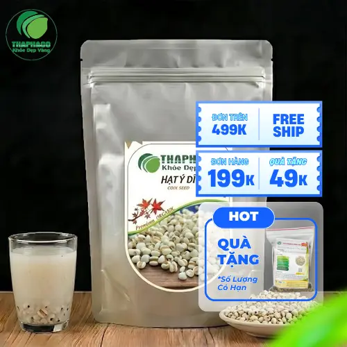 Ý dĩ nguyên liệu THAPHACO chất lượng cao