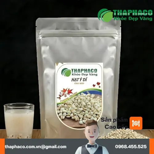 Ý dĩ THAPHACO – nguyên liệu tự nhiên cho món ăn và thức uống