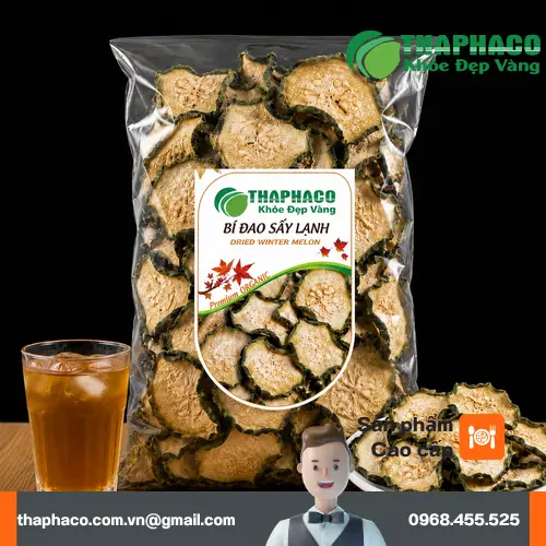 Bí đao sấy lạnh nguyên chất