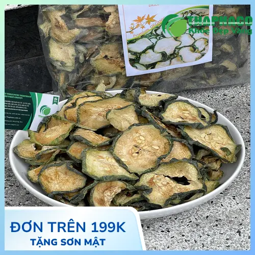 Vị trà bí đao sấy lạnh chuẩn vị ngọt thanh, mát lành