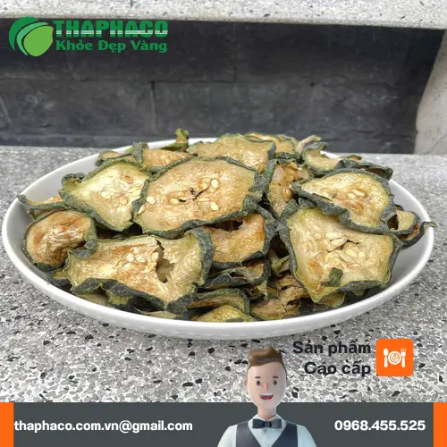 Quy trình sản xuất bí đao sấy lạnh tại THAPHACO