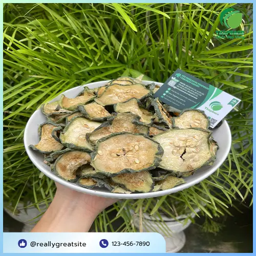 Bí đao sấy lạnh chất lượng kém có thể bị đắng