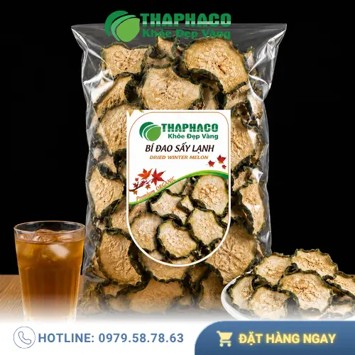 Lượng calo trong 100g bí đao sấy lạnh