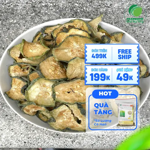 Quy trình sấy lạnh bí đao tại THAPHACO