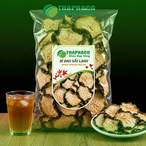 Uống trà bí đao sấy lạnh giúp thư giãn tinh thần
