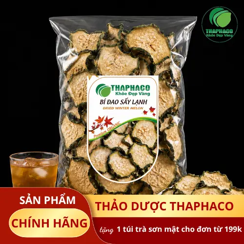 Hình ảnh bí đao sấy lạnh khô nguyên miếng