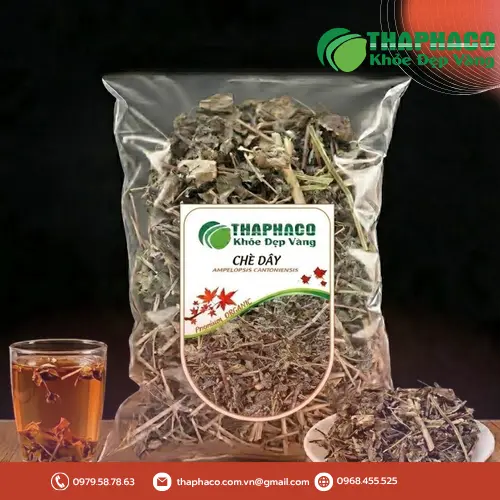 Hình ảnh chè dây khô nguyên chất