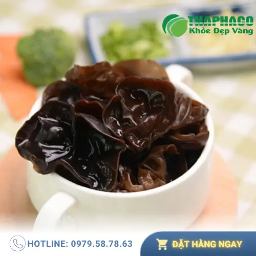 Mộc nhĩ khô giàu dinh dưỡng