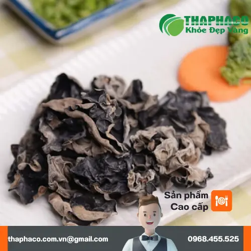Mộc nhĩ sấy khô THAPHACO giàu dinh dưỡng