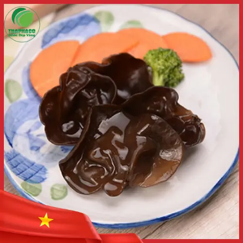 Mộc nhĩ khô THAPHACO được đóng gói cẩn thận, đảm bảo chất lượng