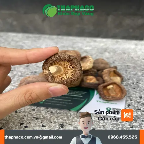 Nấm đông cô sấy khô giàu dưỡng chất
