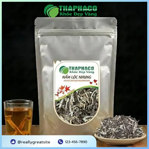 Nấm lộc nhung khô chất lượng cao