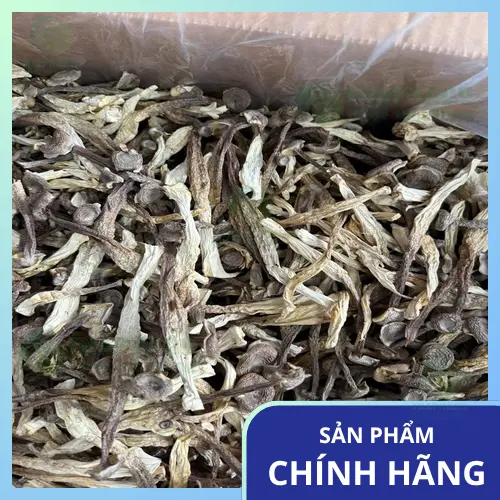 Sơ chế nấm lộc nhung sấy khô