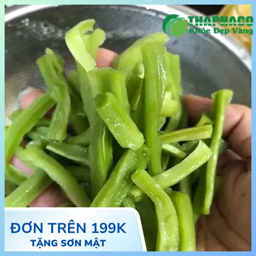 Hình ảnh rau tiến vua khô loại 1 nguyên sợi, đều đẹp