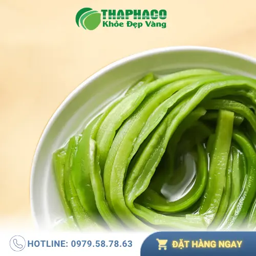 Thành phẩm rau tiến vua ngâm chua ngọt