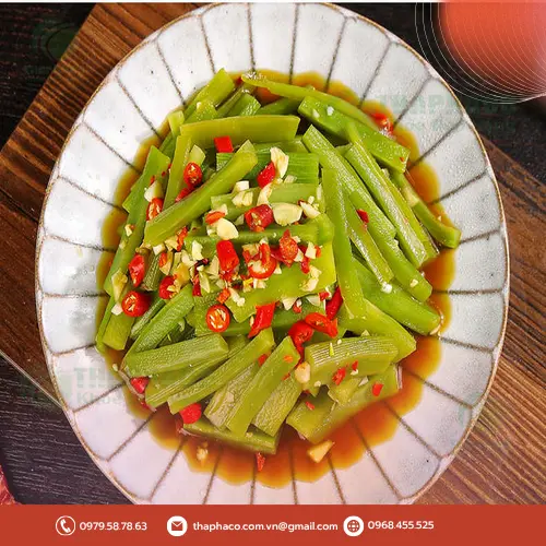Các món ngon từ rau tiến vua khô