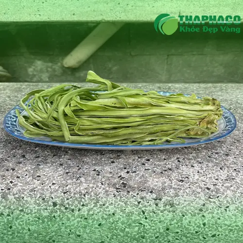 Gợi ý món ngon từ rau tiến vua khô