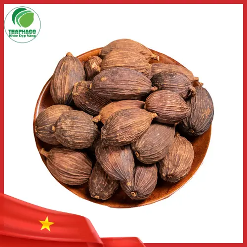 Thảo quả sấy khô tự nhiên, không pha tạp, là nguyên liệu quý cho trà thảo mộc