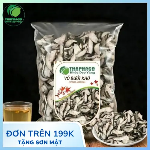 Các loại trà vỏ bưởi khô và túi lọc tiện lợi