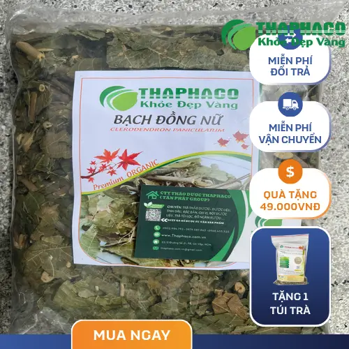 Bạch Đồng Nữ khô được đóng gói cẩn thận