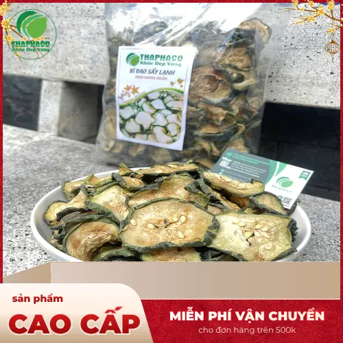 Bí đao sấy lạnh Thaphaco cam kết tự nhiên