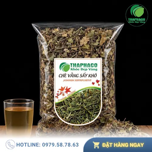 Hình ảnh cây chè vằng tự nhiên và lá chè vằng tươi
