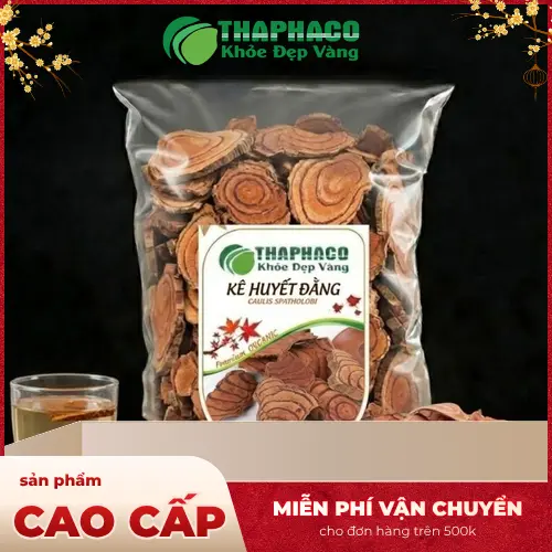 Kê Huyết Đằng loại 1 có màu sắc đỏ nâu hoặc tím sẫm đặc trưng