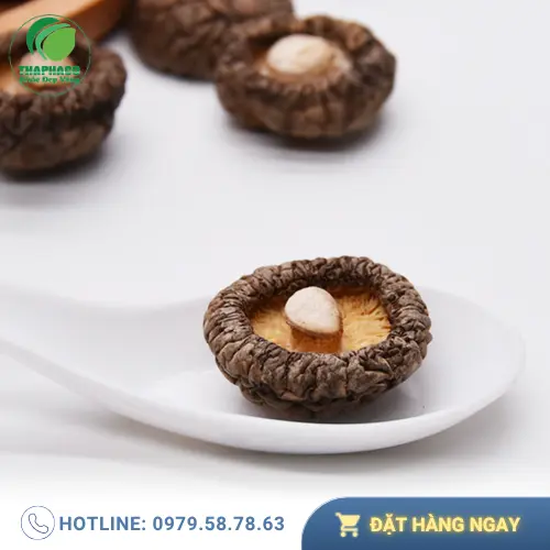 Nấm đông cô chế biến thành món chay