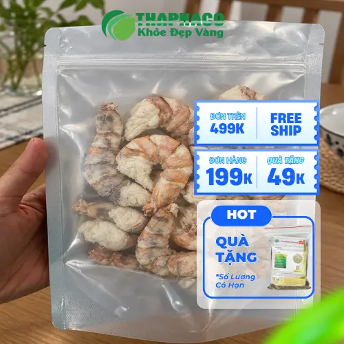 Tôm sấy thăng hoa chất lượng cao giữ trọn dinh dưỡng