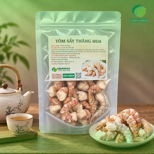 Tôm sấy thăng hoa chất lượng cao giữ trọn dinh dưỡng