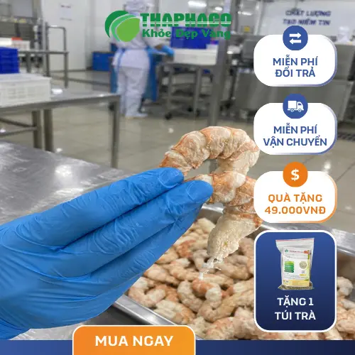 Quy trình sản xuất tôm sấy thăng hoa bằng công nghệ tiên tiến