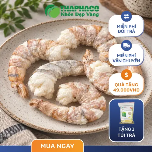 Quy trình sản xuất tôm sấy thăng hoa hiện đại