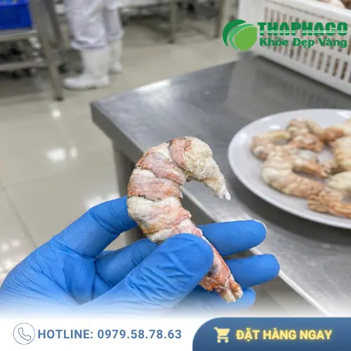 Tôm sấy thăng hoa giữ trọn protein và khoáng chất thiết yếu