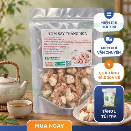 Kho hàng tôm sấy thăng hoa uy tín tại TP.HCM