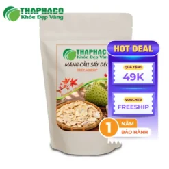 Mãng Cầu Sấy Dẻo THAPHACO: Tự Nhiên, Thơm Ngon, Bổ Dưỡng