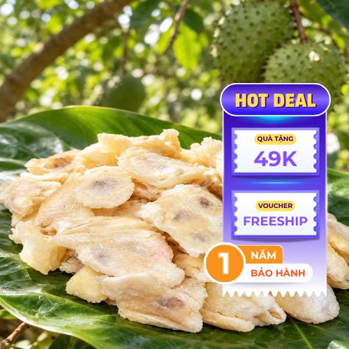 Đặc điểm dinh dưỡng và đường tự nhiên trong mãng cầu sấy dẻo